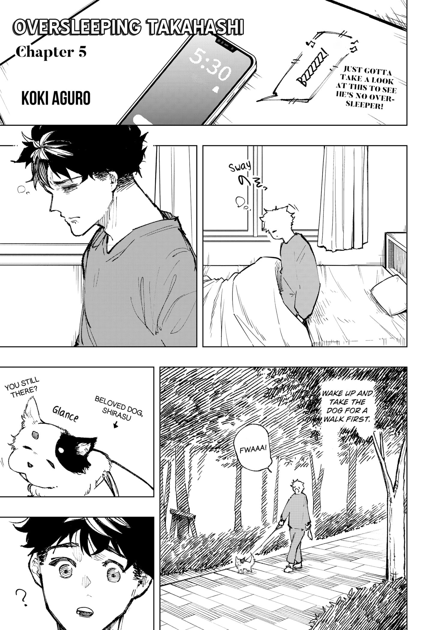 Oversleeping Takahashi, Chapter 5 image 01